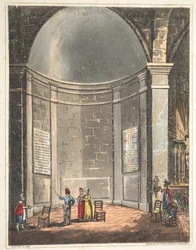 Innenraum der Kapelle von Waterloo